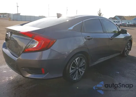 2018 Honda Civic Ex-L from USA, damaged, VIN JHMFC1F79JX001473